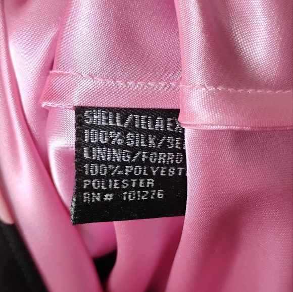 ECI New York Y2K Silk Babydoll Dress 8 Bow Front Retro Pin-Up Polka Dot Barbie - Picture 8 of 10